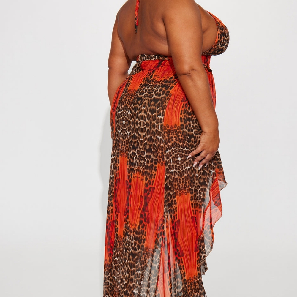 Ruffle Maxi dress